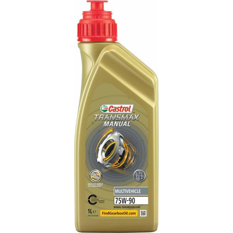 Трансмиссионное масло Castrol Transmax Manual Multivehicle 75W-90 (1л) CASTROL PF555596