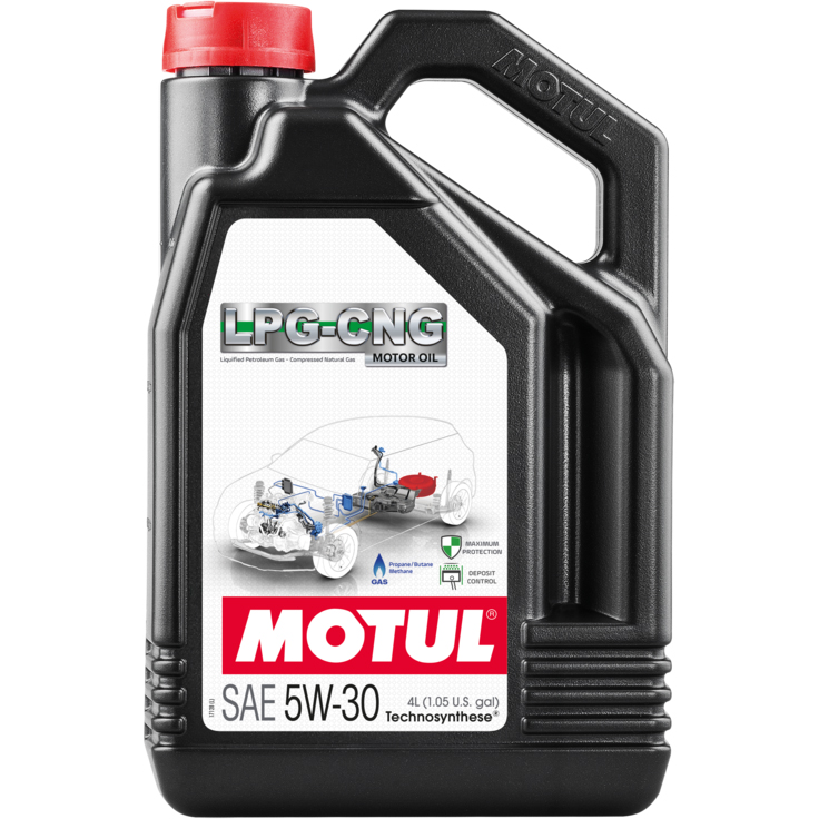 Моторное масло Motul LPG-CNG 5W-30 (4л) MOTUL PF441090