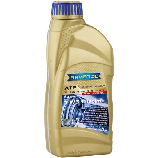 Трансмиссионное масло Ravenol ATF T-WS Lifetime (1л) RAVENOL PF929636