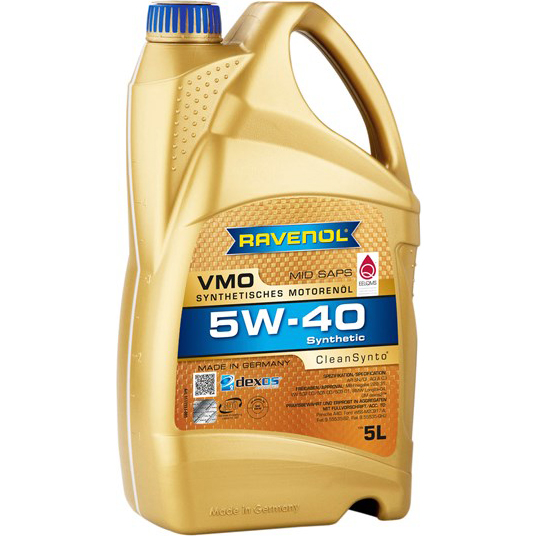 Моторное масло Ravenol VMO 5W-40 (5л) RAVENOL PF504490