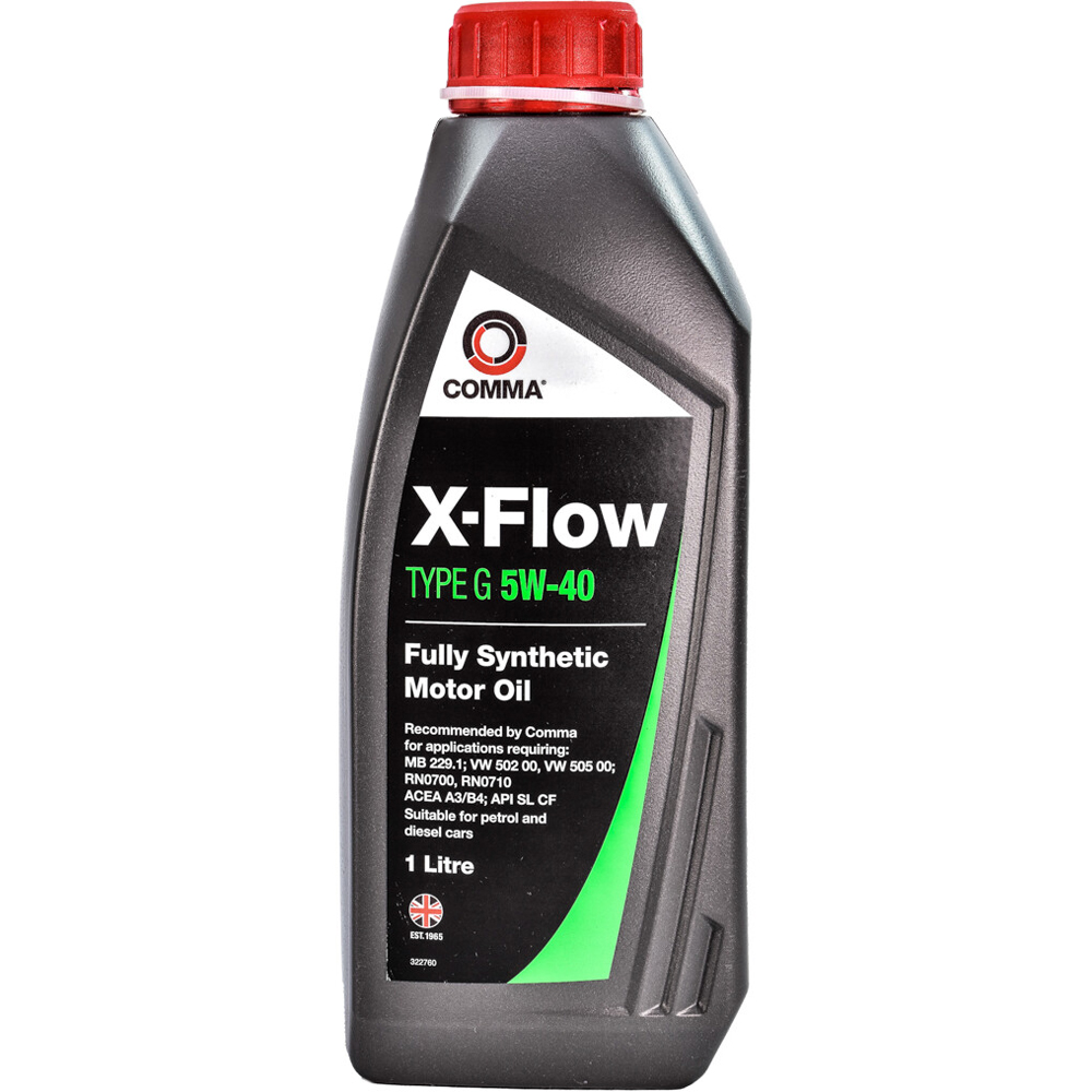 Моторное масло Comma X-Flow Type G 5W-40 (1л) COMMA PF878998