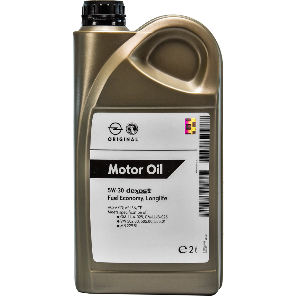 Моторное масло General Motors Dexos2 5W-30 (2л) GENERAL MOTORS PF719889