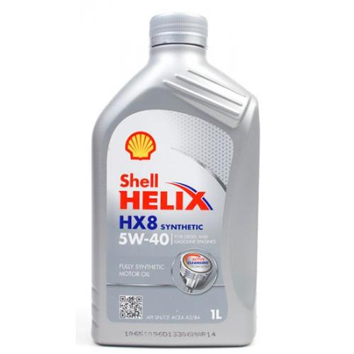 Моторное масло SHELL Helix HX8 SAE 5W-40 SN/CF (1л) SHELL PF758160