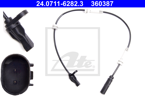 Датчик ABS (передній) BMW 1 (F20/F21)/2 (F22/F87)/3 (F30/F80)/4 (F33/F83) 12- (L=540mm)  арт. 24.0711-6282.3