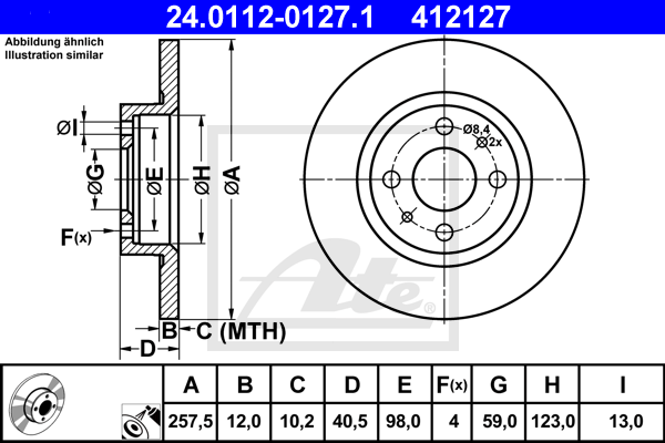 Тормозной диск ROADHOUSE арт. 24011201271