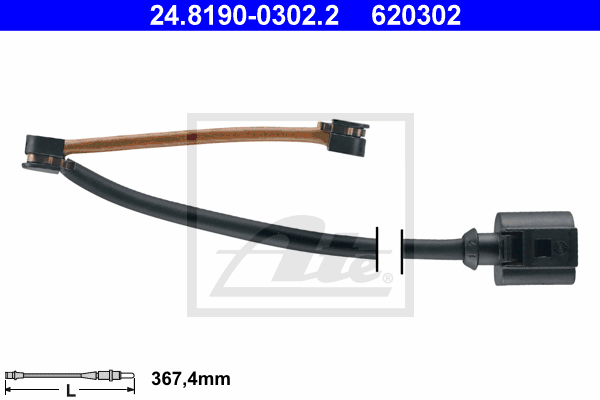 Датчик износа тормозных колодок METELLI арт. 24819003022