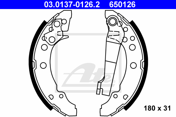 Комплект тормозных колодок QUICK BRAKE арт. 03013701262