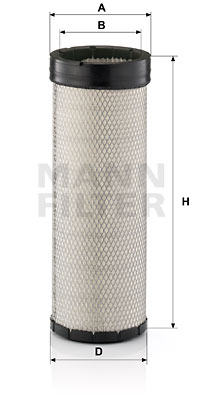 Фильтр добавочного воздуха MANN-FILTER C17170
