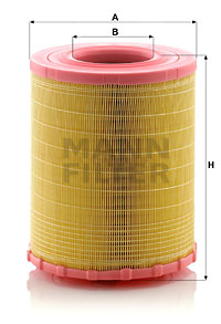 Воздушный фильтр MFILTER арт. C29010KIT