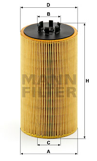 Масляный фильтр MAHLE арт. HU13125x