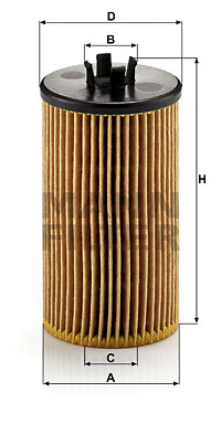 Масляный фильтр UFI арт. HU 612/2X
