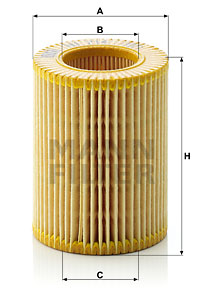 Масляный фильтр MAHLE арт. HU 714 x