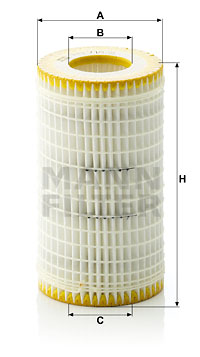 Масляный фильтр MERCEDES-BENZ арт. HU7185X