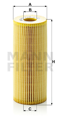 Масляный фильтр MAHLE арт. HU726/2X