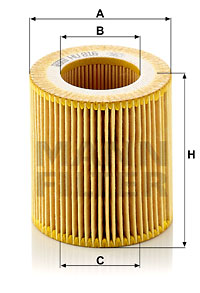 Фільтр масляний BMW 5 (F10/F11)/3 (F30/F80) 12- (N20/N26/B47/N55) JAPKO арт. HU816ZKIT