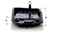 Гидрофильтр, автоматическая коробка передач BMW арт. H50001