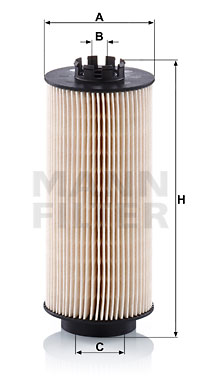 Фільтр палива HENGST FILTER арт. PU10022z