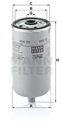Топливный фильтр  арт. WDK 725