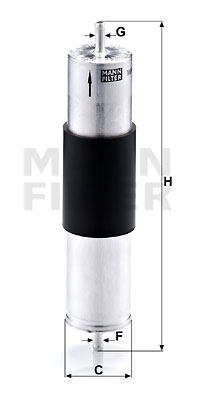 Топливный фильтр FRAM арт. WK521/3