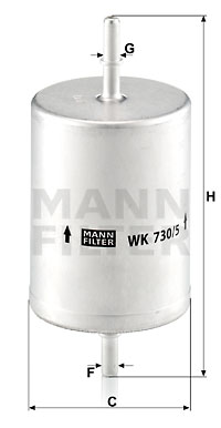 Топливный фильтр FORD арт. WK 730/5