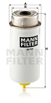 Топливный фильтр MANN-FILTER MF WK8104