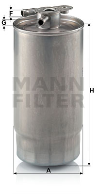 Топливный фильтр CHAMPION арт. WK841/1