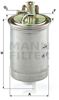 Топливный фильтр WIX FILTERS арт. WK 841