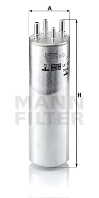 Топливный фильтр MANN-FILTER MF WK857/1