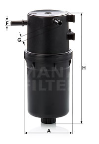 Топливный фильтр MEYLE арт. WK9016