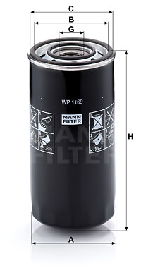 Фільтр масляний WIX FILTERS арт. WP1169