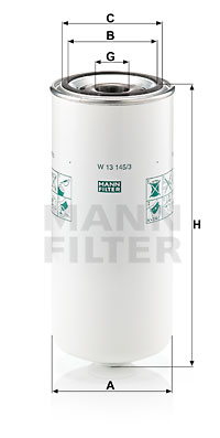 Фільтр масляний WIX FILTERS арт. W131453