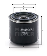 Масляный фильтр FRAM арт. W81183