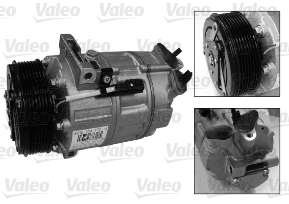 Компрессор кондиционера Renault Trafic 1.6/2.0 dCi 06- MAHLE арт. 813144