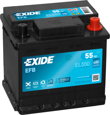 Аккумулятор EXIDE арт. EL550