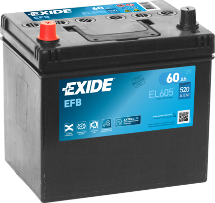 Аккумулятор EXIDE арт. EL605