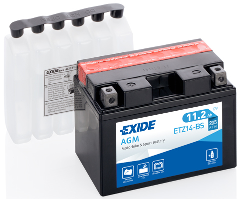 Аккумулятор EXIDE арт. ETZ14-BS