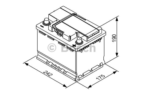 Акумулятор BOSCH 0 092 T30 050