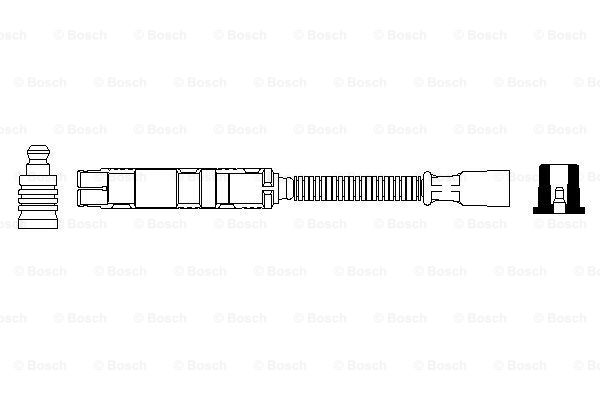 Кабель запалювання MB E-class (W211) 2.6/3.2 03-09 BOSCH BO 0356912950