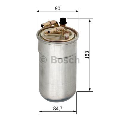 Топливный фильтр MAHLE арт. 0450906503