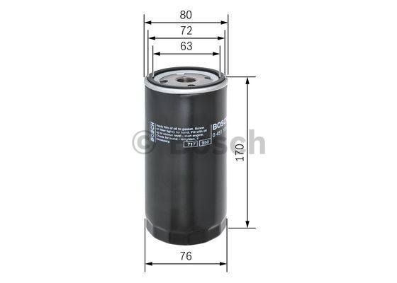 Масляный фильтр MANN-FILTER арт. 0451103249