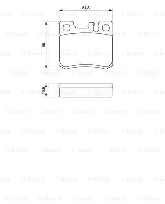 Тормозные колодки дисковые QUICK BRAKE арт. 0 986 424 358