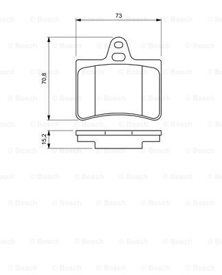 Колодки гальмівні (задні) Citroen C5 01- MEYLE арт. 0 986 424 580