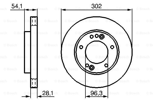 Тормозной диск BREMBO арт. 0986479230
