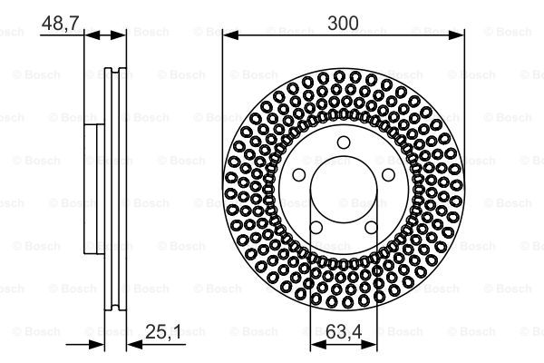 Тормозной диск FEBI BILSTEIN арт. 0986479701
