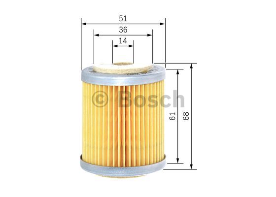 Топливный фильтр MAHLE арт. 1457429230