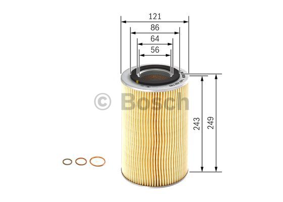 Фильтр масляный MB Integro 7.2D 06-/Man A22 12.8D 09-/A39 12.0D 04- SOFIMA арт. 1 457 429 740