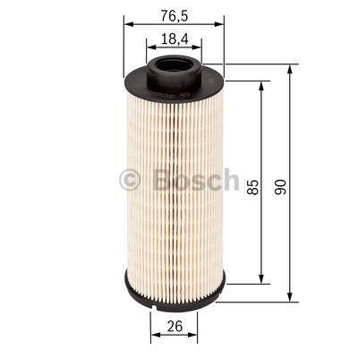 Топливный фильтр DELPHI арт. 1 457 431 704