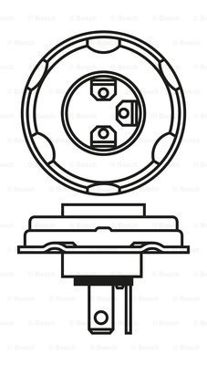 Лампа галогенная OSRAM арт. 1 987 302 021