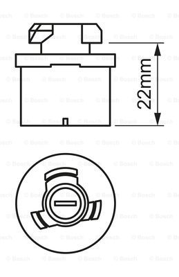 Лампа накаливания, противотуманная фара OSRAM арт. 1987302024