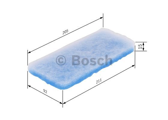 Фильтр салона BOSCH 1987435047